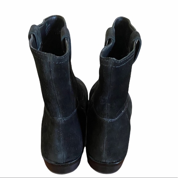 New Rebecca Minkoff Chasidy Black Suede Bootie 8 - Picture 5 of 7